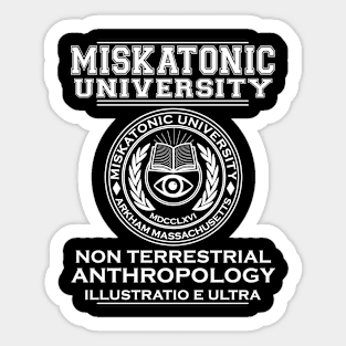 Miskatonic University Sticker